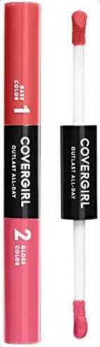 Covergirl Outlast All-day Color & Lip Gloss, Coral Crave, 0.