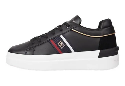 Tenis Casual con Logo Blanco Tommy Hilfiger