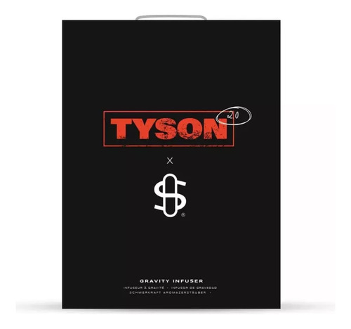 Guante Bong Stundenglass Tyson 2.0 The Champions Globe Red