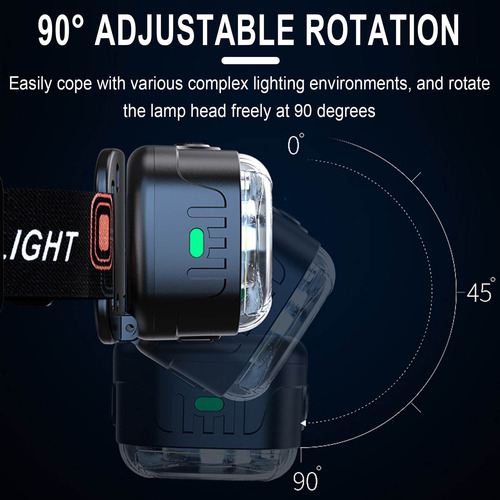 Lámpara Led Destacada Para Acampar Al Aire Libre, Roja, Reca
