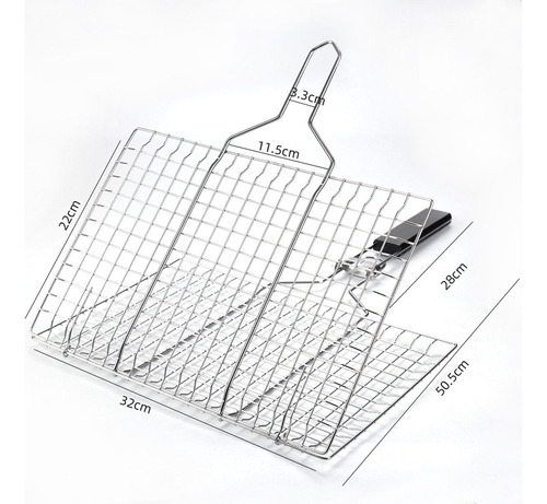 Zl Parrilla Antiadherente For Barbacoa, Parrilla, Carne,