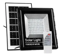 Comprar Foco Exterior Solar P\u002Fpared Led 40w C\u002F Control Y Sensor Luz Carcasa Negro Luz Blanco Frío