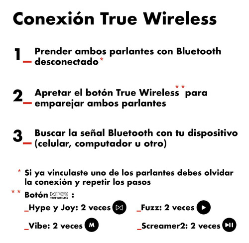 Parlante Bluetooth Blik Vibe Negro Ipx7