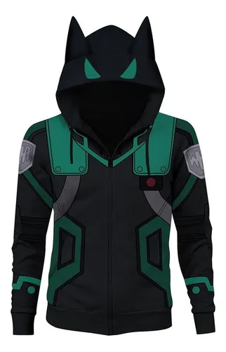 Midoriya hoodie hot sale
