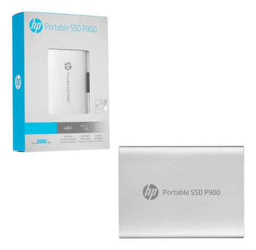 Externo Hp P900 7m694aa 1tb Plateado