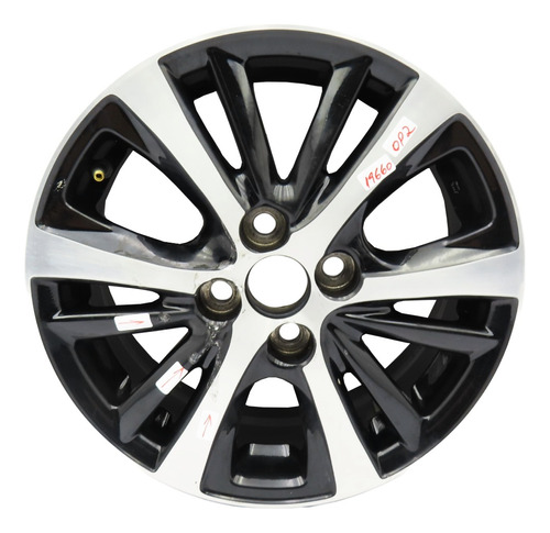 Roda Avulsa Aro 15 Toyota Yaris Etios Liga Leve 4x100 Op2