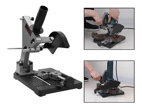 Imagen 5 de 8 de Soporte De Amoladora Angular Con Base De Hierro Fundido