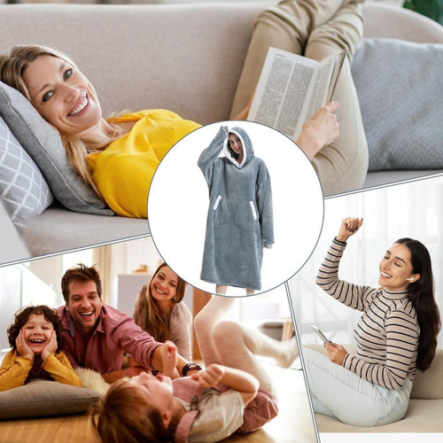 Sudadera Tipo Manta Usable Sudadera Con Capucha Tipo Manta U