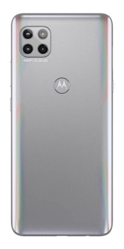 Moto G 5G Dual SIM 128 GB prata-prisma 6 GB RAM - Aceitável (Recondicionado)
