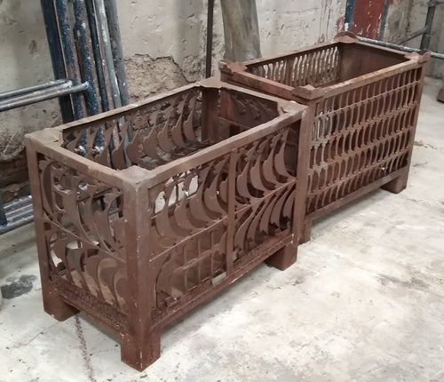 Cajón Capacho Reforzado Metálico Industrial 90 X 50 No Envio
