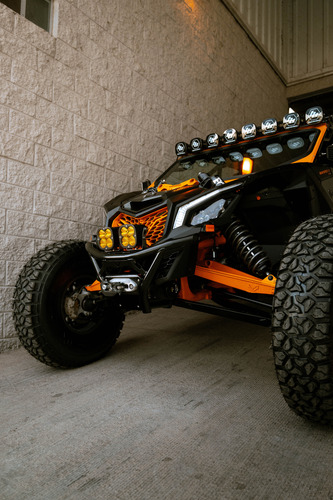 Defensa Delantera Vektor Para Winch Can-am X3 Mod: Comando