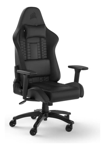 Silla Gamer Corsair Tc100 Cuero Negra Cf-9010050-ww