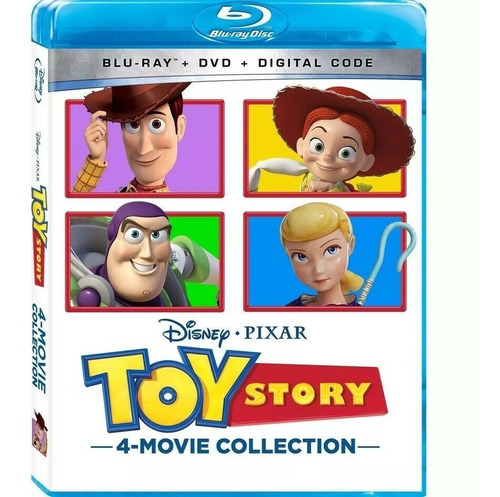 Blu-ray + Dvd Toy Story Collection / Incluye 4 Films