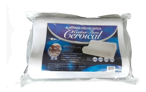 Combo 2 Almohadas Contour Cervical Memoria Inteligente Ctas