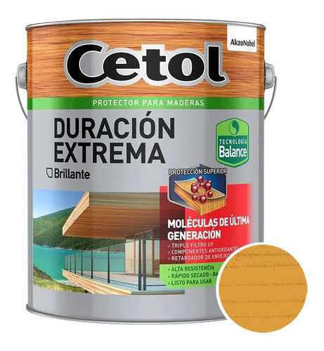 Cetol Duracion Extrema Natural Bte Al Agua X 1l - Caporaso