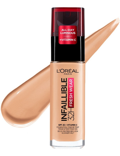 Base Maquillaje L'oréal París Infaillible 120 Golden Vanille