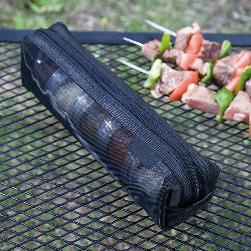 Kit De Especias Portátil Para Acampar Al Aire Libre, Bolsa P