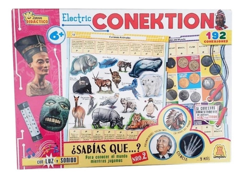 Juego De Mesa Electric Conektion Sabias Qué? N°2 