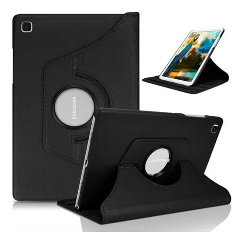 Imagem 3 de 3 de Capa Giratória Para Galaxy Tab Tab A7 10.4 T500/t505 - Preta