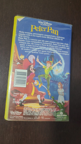 Vhs Peter Pan - Disney (Usado)