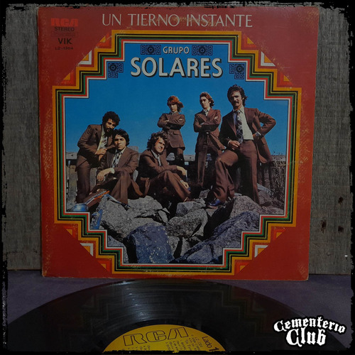 Grupo Solares - Un Tierno Instante - Ed Arg 1974 Vinilo Lp