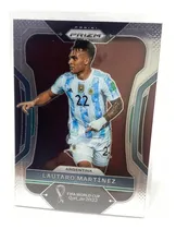 Comprar Panini Lautaro Martinez Prizm Base World Cup Qatar 2022