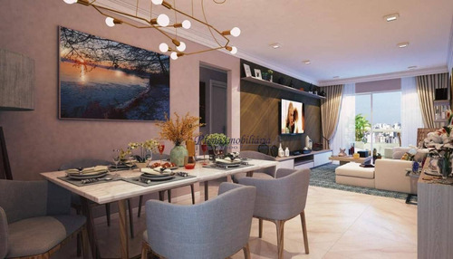 Imagem 4 de 21 de Apartamento Com 2 Dormitórios Sendo 1 Suíte, À Venda, 83 M² Por R$ 502.150 - Maracanã - Praia Grande/sp - Ap0830