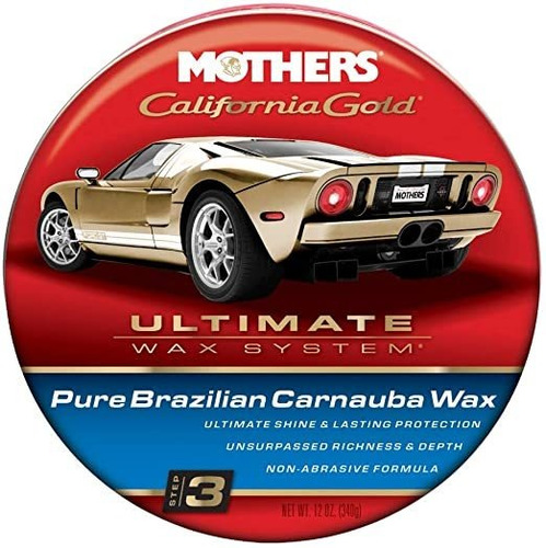 Madres 05550 California Pure Gold Brasileña De Carnauba Cera