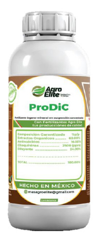  Prodic  (fertilizante De Uso Foliar)