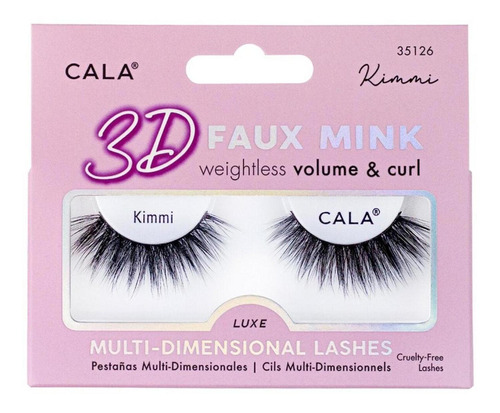 3d Faux Mink Lashes : Kimmi