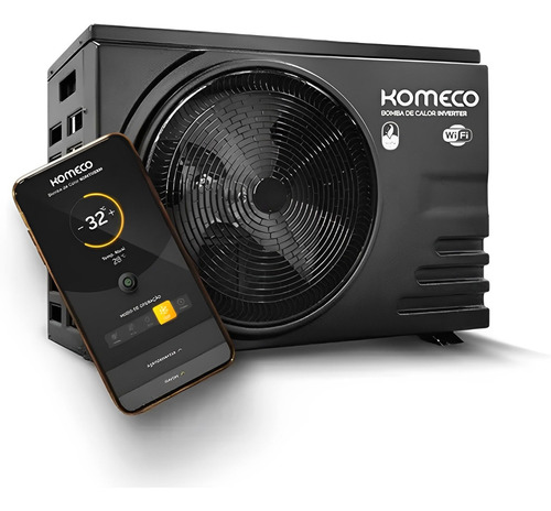 Aquecedor De Piscinas Até 35m³ Inverter C/ Wifi Komeco 220V