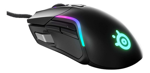 Mouse Gamer Steelseries Rival 5, Luz Rgb, Negro