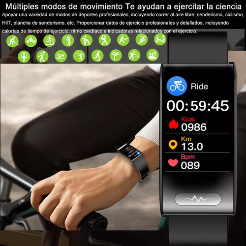 Reloj Inteligente Resistente Al Agua Con Llamadas Bluetooth