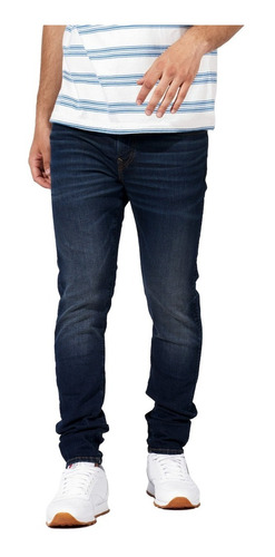 Jeans Dark Clean Athletic Skinny American Eagle Para Hombre