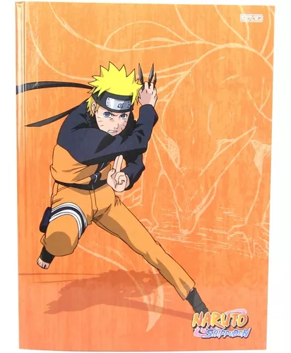 Kit 2 Cadernos Naruto Shippuden Brochurão + Caderno