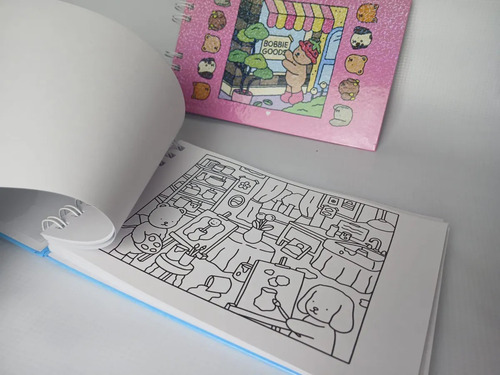 Livro Para Colorir De Desenhos De Ursos De Bobbie Goods 48