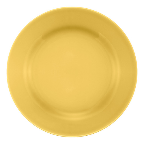 Plato Postre Amarillo 19 Cms Dec 5014 X23022