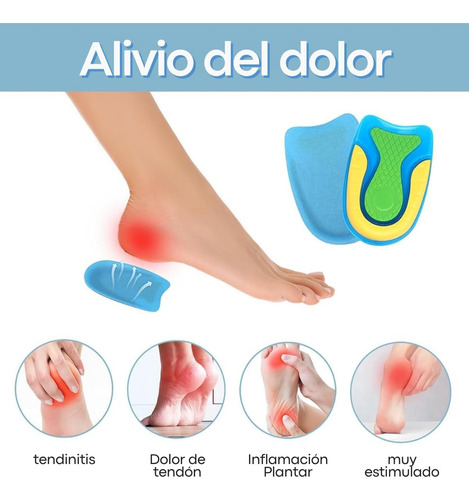 Taloneras Elasticas Anti-dolor Talón - 2 Unid