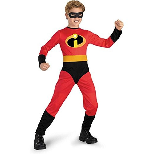 El Incredibles- Mr. Increíble Disfraz Estándar: Tamaño 3t-4t