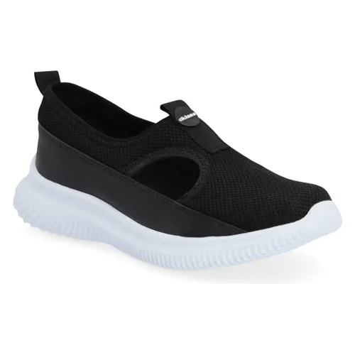 Tenis Deportivo Escolar 13523ot Flats Mujer Jareta Trasera