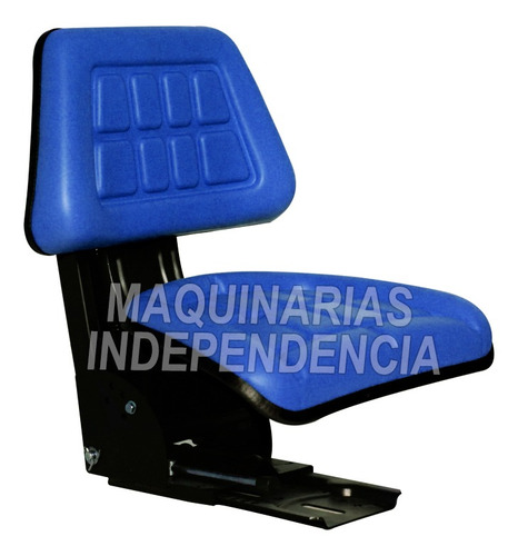 Asiento Tractor Hanomag Sin Riñonera Azul Agricola