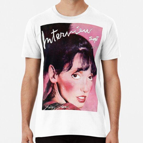 Remera Shelley Duvall Para Entrevista Algodon Premium