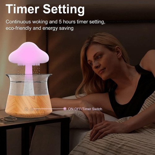 Humidificadores Cloud Rain Para Dormitorio Y Oficina Domésti