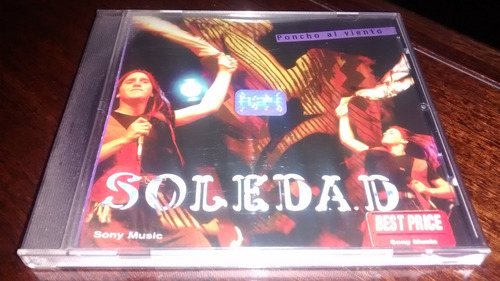 Cd Disco Soledad Pastorutti Poncho Al Viento Sony Music