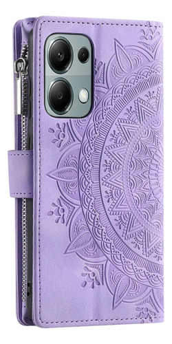 Funda De Piel Con Tapa Para Tarjetas Y Cartera .