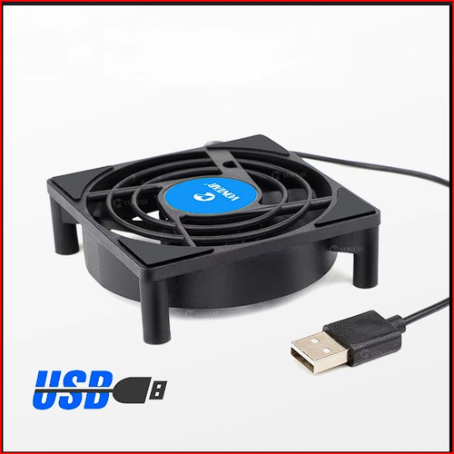 Tv Box Disipador Para Tv Box Fan Usb Mini Ventilador (Usado)