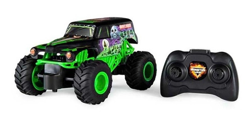 Monster Jam Vehiculo R/c 1:24 Grave Digger