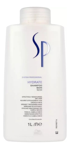 Wella Shampoo Hydrate X 1000ml 