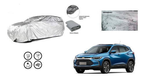  Car Cover Impermeable Chevrolet Tracker 2020 Afelpada 