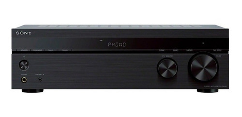 Receptor Sony - 2.0 Canales Estéreo Con Bluetooth - Negro Negro